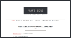 Desktop Screenshot of amitszone.com